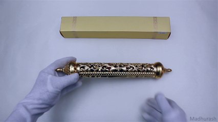 Golden Royal Wedding Invitation Scroll- SC-6003