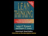[Download PDF] Lean Thinking Banish Waste and Create Wealth in Your Corporation Revised and Updated