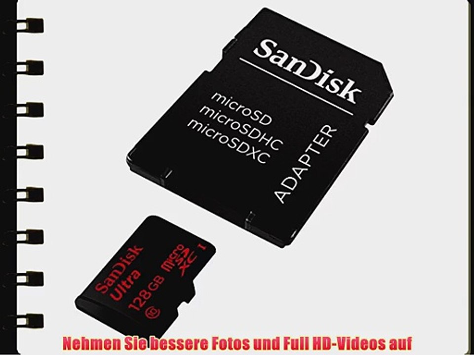 SanDisk SDSDQUIN-128G-G4 Ultra Imaging 128GB microSDXC UHS-I Class 10 Speicherkarte bis zu