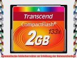 Transcend 2GB CompactFlash Card MLC 133x Compact Flash Kapazit?t 2048 M