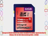 Integral INSDH16G10-95/60U1 UltimaPro SDHC-Speicherkarte (Class 10) 32 GB (Herstellergr??e