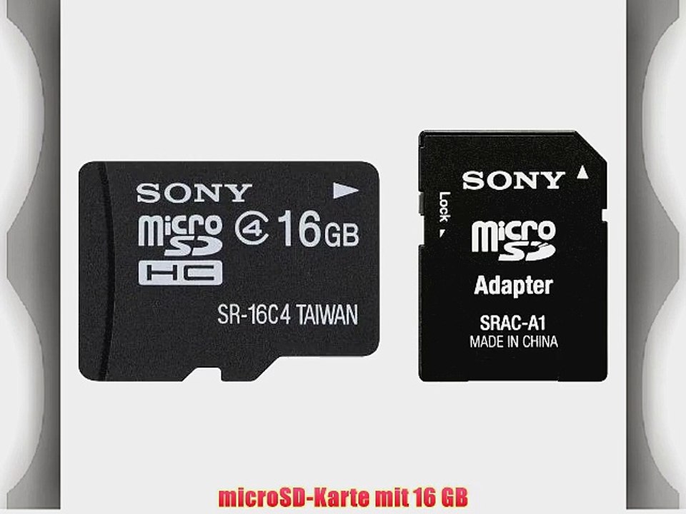 Sony SR16A4 Class 4 microSD 16GB Speicherkarte f?r Smartphone