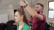 Comment réaliser une cascade de ponytail rétro ?