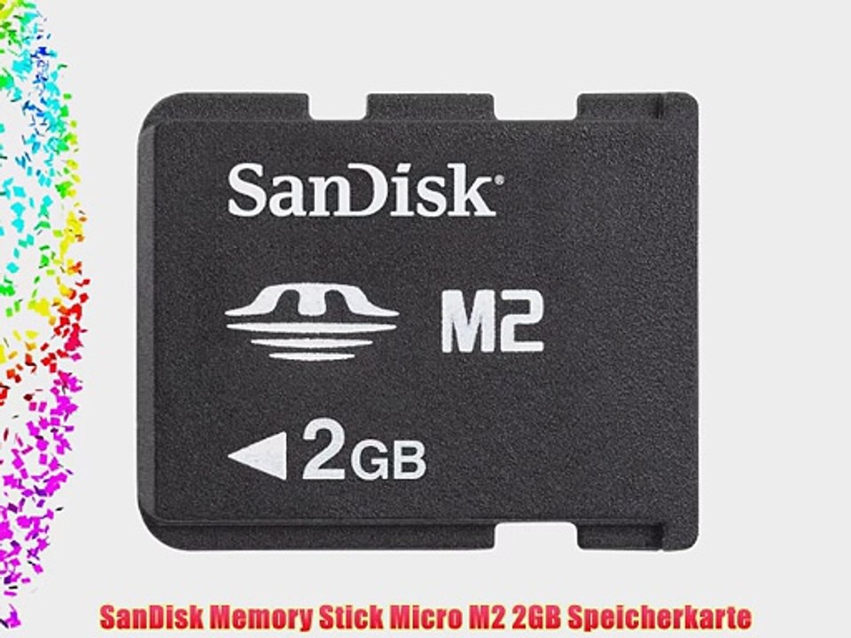 SanDisk Memory Stick Micro M2 2GB Speicherkarte