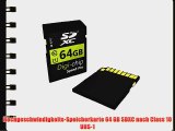 Digi-Chip 64GB CLASS 10 SDXC Speicherkarte f?r Nikon 1 J2 Nikon 1 V2 Nikon 1 S1 Nikon 1 J3
