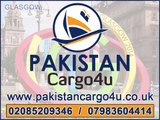 Glasgow to Pakistan air & sea cargo, gifts, parcels, courier, low prices