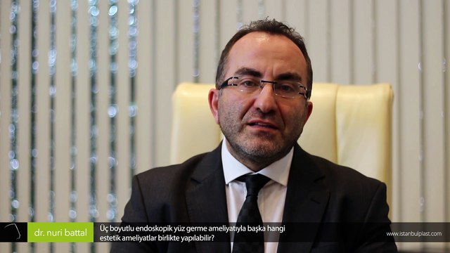 Üç boyutlu endoskopik yüz germe ameliyatıyla başka hangi estetik ameliyatlar birlikte yapılabilir? - Dr. Nuri Battal