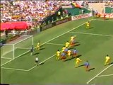 Mundial futbol USA 1994, primer gol de Rumania vs Colombia, Venevisión