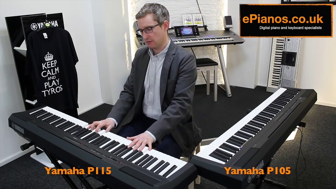 Yamaha P105 v P115 Comparison - What piano should I buy?