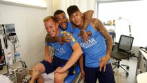 Messi, Neymar, Mascherano, Alves and Ter Stegen medical tests