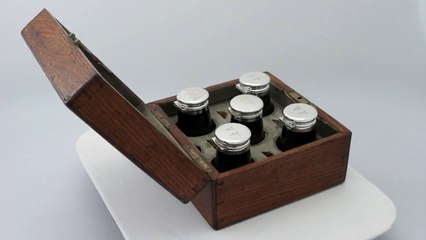 Antique Sterling Silver Condiment Set