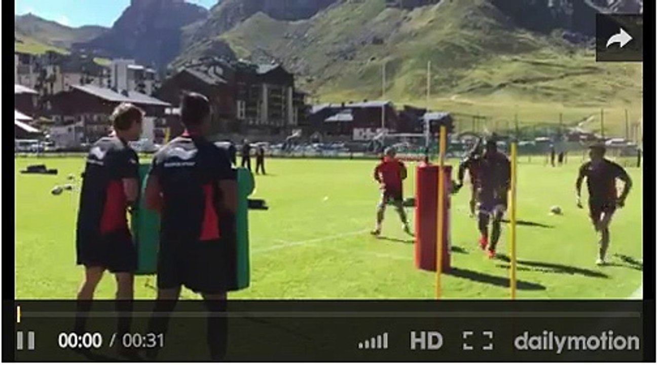 Entrainement TIGNES II .