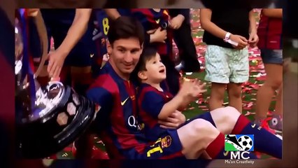 Leo and Thiago Messi | Father and Son | HD |