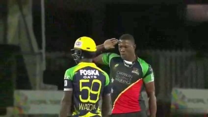 U Never Saw Such A Reaction In Cricket After Bowling Out a Bats man Caribbean League
