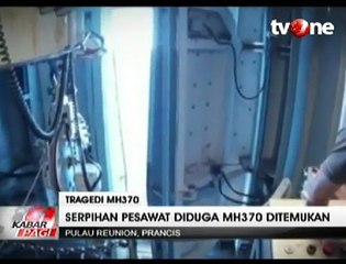 Serpihan MH370 ditemui di Pulau Reunion
