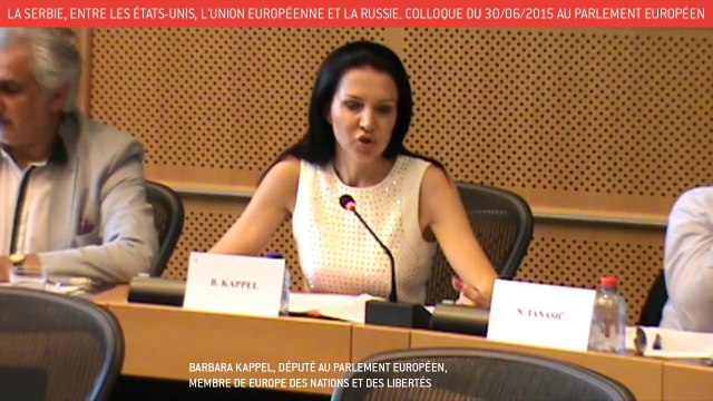 La Serbie, entre les États-Unis, l'UE et la Russie - Colloque du 30/06/2015 à Bruxelles. Troisième partie
