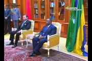 RTG - Arrivée de sa Majesté Mohamed VI Roi du Maroc au Gabon