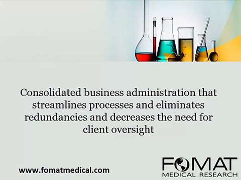 BENEFITS OF MANAGING A SINGLE PARTNER FOR CENTRAL LAB SERVICES