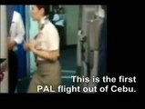 AIRLINE TRAVEL & AIRPORTS: Philippine Airlines A330 Early Morning Flight From Cebu