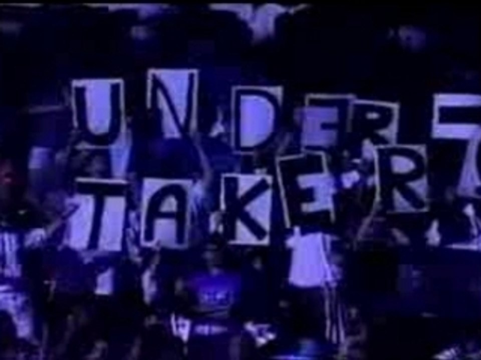 undertaker return promo