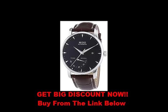 REVIEW Mido Men's Watches Baroncelli Automatic Power Reserve M8605.4.18.8 - 2 3