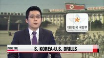 S. Korea rejects N. Korea's call to end joint drills with U.S.