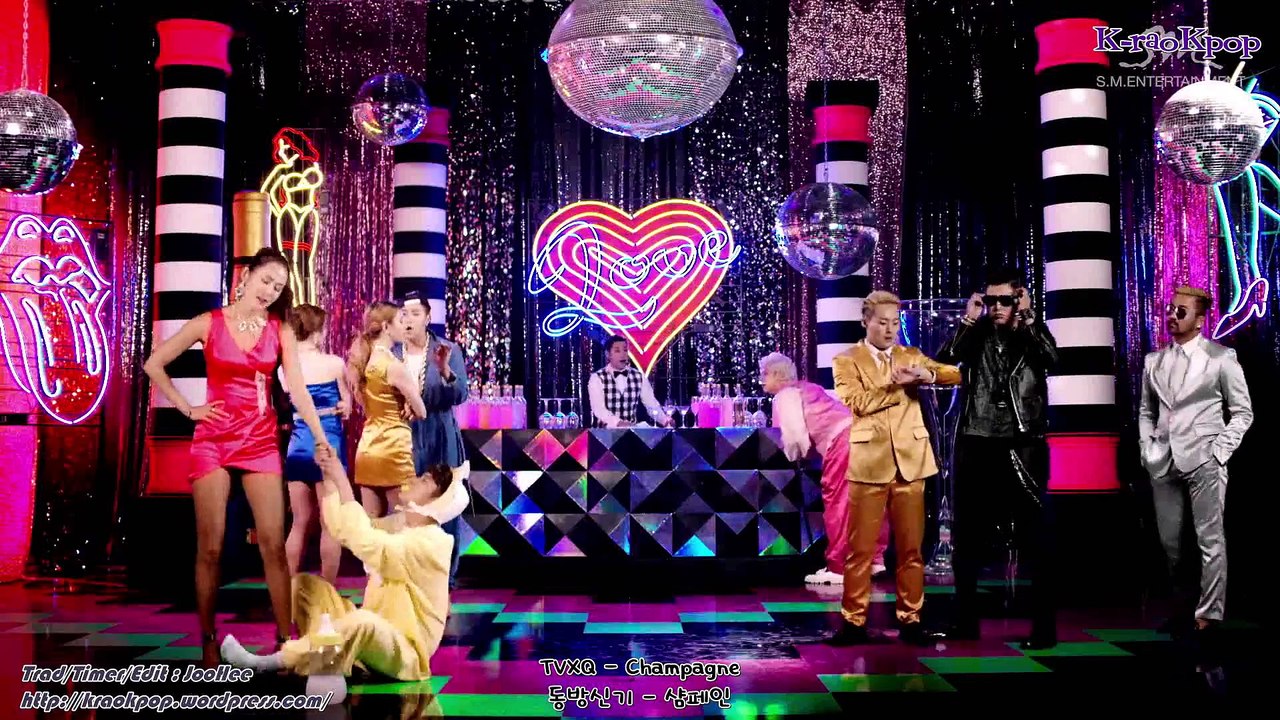 [K-raoKpop] TVXQ - Champagne (Sung By U-Know) (lyrics + vostfr)
