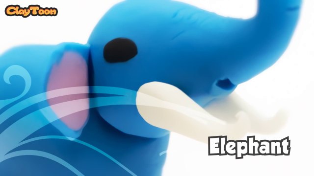 How to make an Elephant with clay  كيفية عمل فيل بواسطة الصلصال