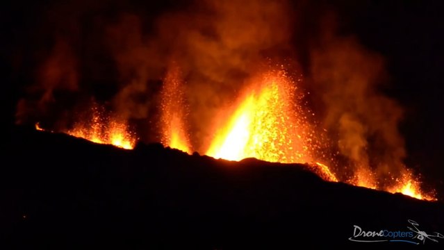 Eruption volcanique du Piton de la Fournaise en mai 2015
