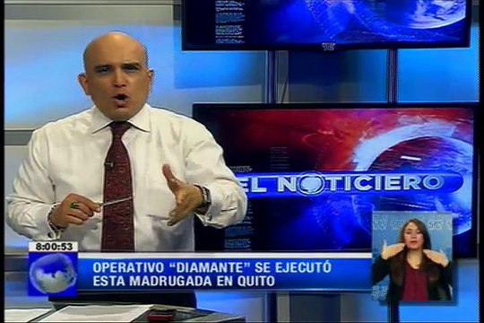 Operativo diamante se ejecutó esta madrugada en Quito