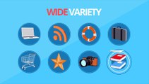 After Effects Project Files - 40 3D Flat looking Icons - VideoHive 7766615