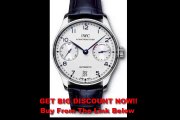 SPECIAL DISCOUNT IWC Portuguese Automatic Steel Blue Mens Watch IW500107