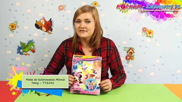 Aquadoodle Mini Mats / Mata do Malowania Wodą - Minnie Mouse - Tomy - T72131 - Recenzja