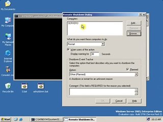 How to Remote Shutdown a computer using GUI.FLV
