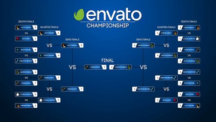 After Effects Project Files - Tournament Brackets - VideoHive 7796223