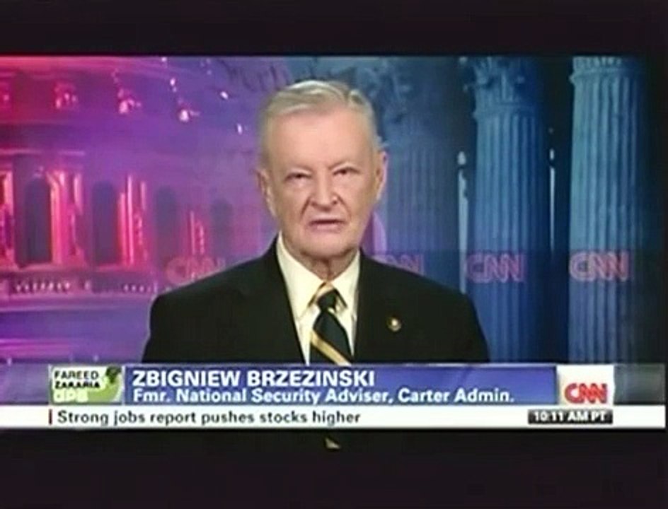 Zbigniew Brzezinski On CNN About Libya