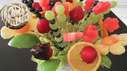 How to make Fresh Fruit Bouquet (Do It Yourself - DIY)