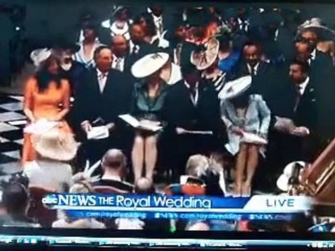 Royal Wedding Recessional Elgar Pomp and Circumstance & (Walton's Crown Imperial March)