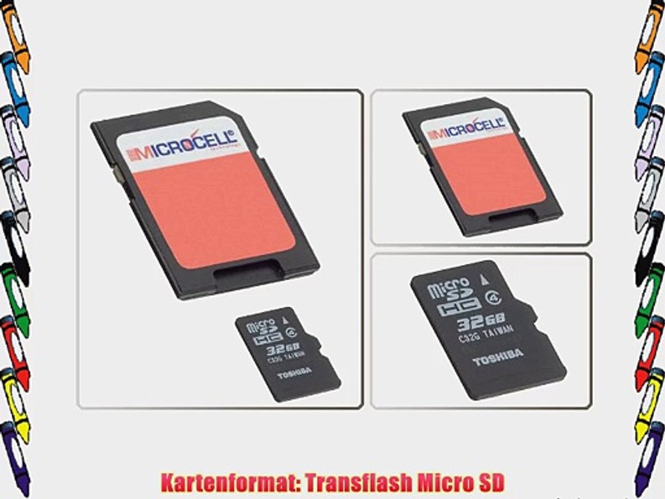 Microcell SD 32GB Speicherkarte / 32 gb micro sd karte f?r Sony Xperia E1 / E1 Dual