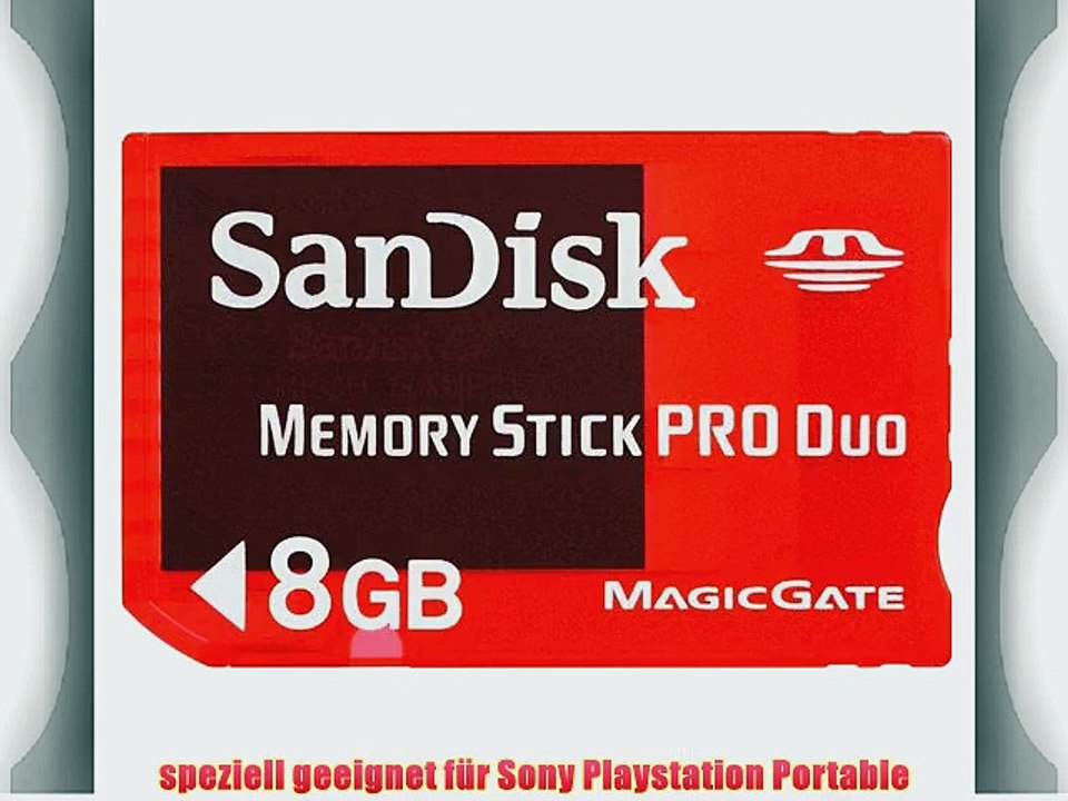 SanDisk - Memory Stick Pro Duo Speicherkarte (8GB)