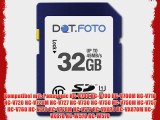 Dot.Foto Extreme SDHC 32Gb Class 10 UHS-1 (bis 45MB/s Lesen) Speicherkarte f?r Panasonic HC-V700