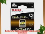 Toshiba SD-XPro32UHS2(8 SD Card 32GB Exceria Pro Speicherkarte