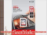 SanDisk SDSDUN-128G-G46 Ultra SDXC 128GB UHS-I Class 10 Speicherkarte bis zu 40MB/Sek. lesen