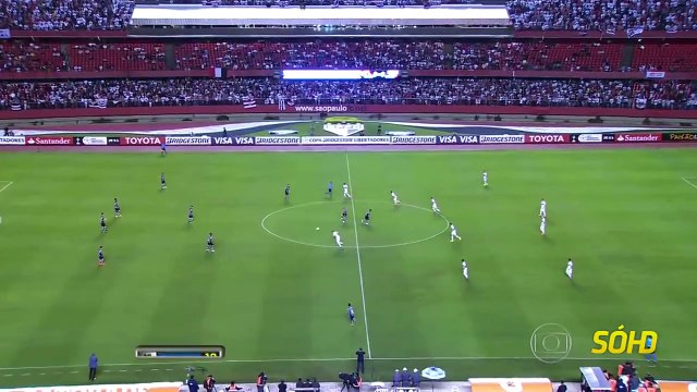 Gols - São Paulo 2 x 0 Corinthians - Libertadores - 22/04/2015