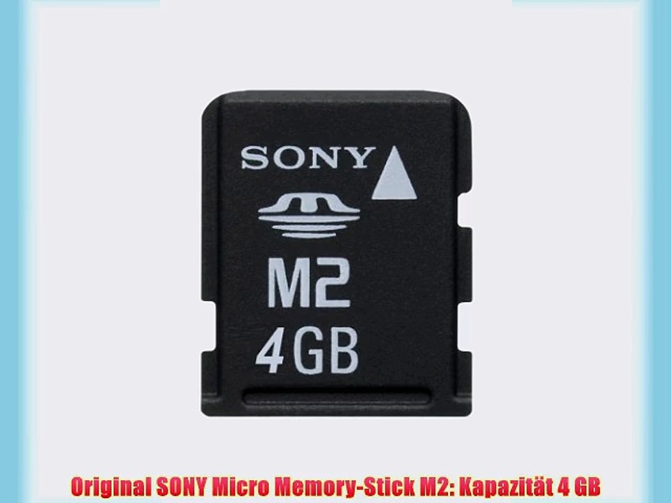 Sony 4 GB Memory Stick Micro M2 Speicherkarte