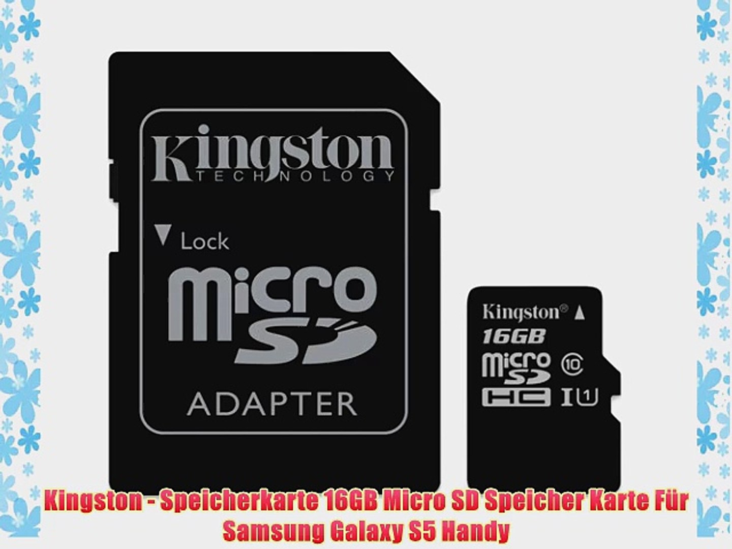 Original Kingston Microsd Sdhc Speicherkarte 64gb Fur Samsung Galaxy A5 16 Sm A510f 64gb Micro Sd Speicherkarten