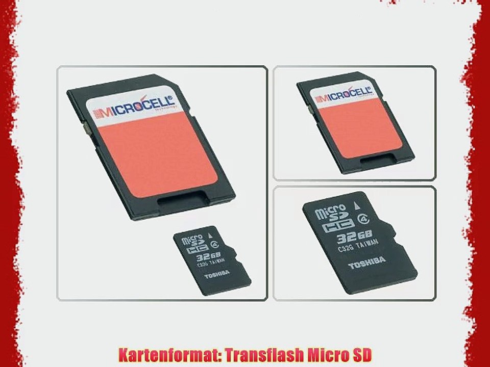 Microcell SDHC 32GB Speicherkarte / 32gb micro sd karte f?r Samsung Galaxy Fame S6810P