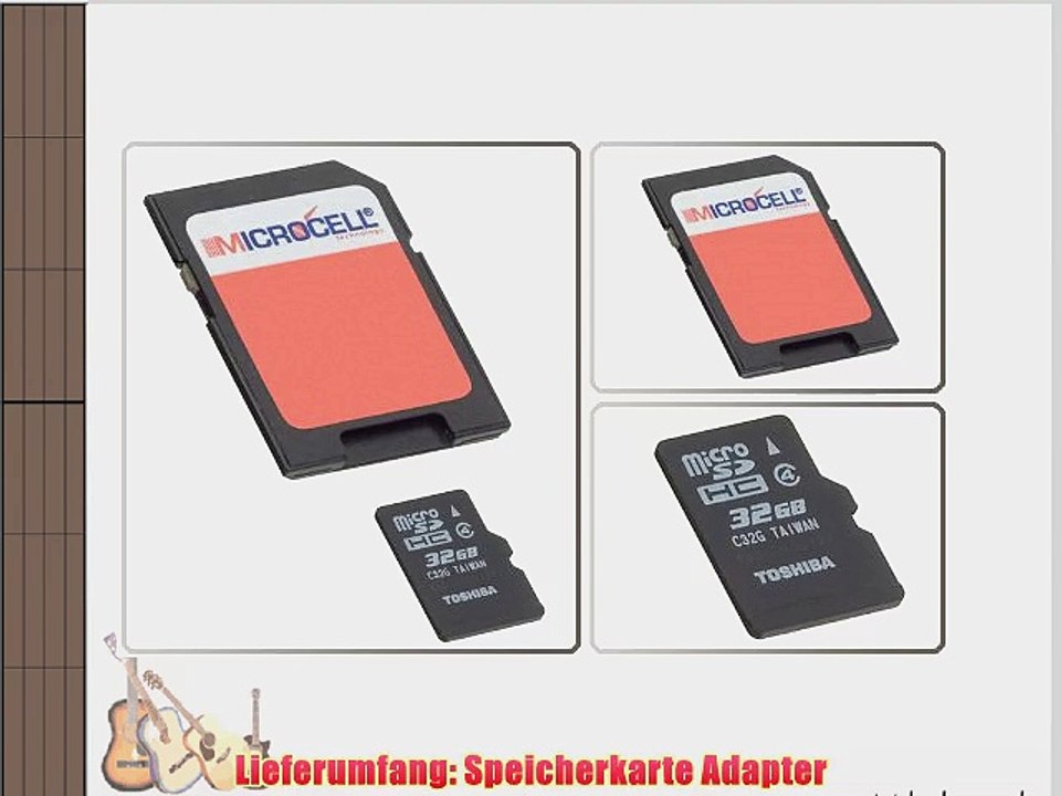Microcell SDHC 32GB Speicherkarte / 32gb micro sd karte f?r Medion Life X4701 (MD 98272)