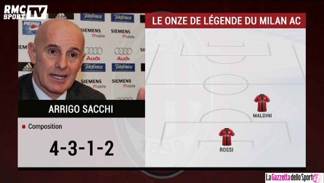 Le Onze de légende du Milan AC selon Adriano Ga...