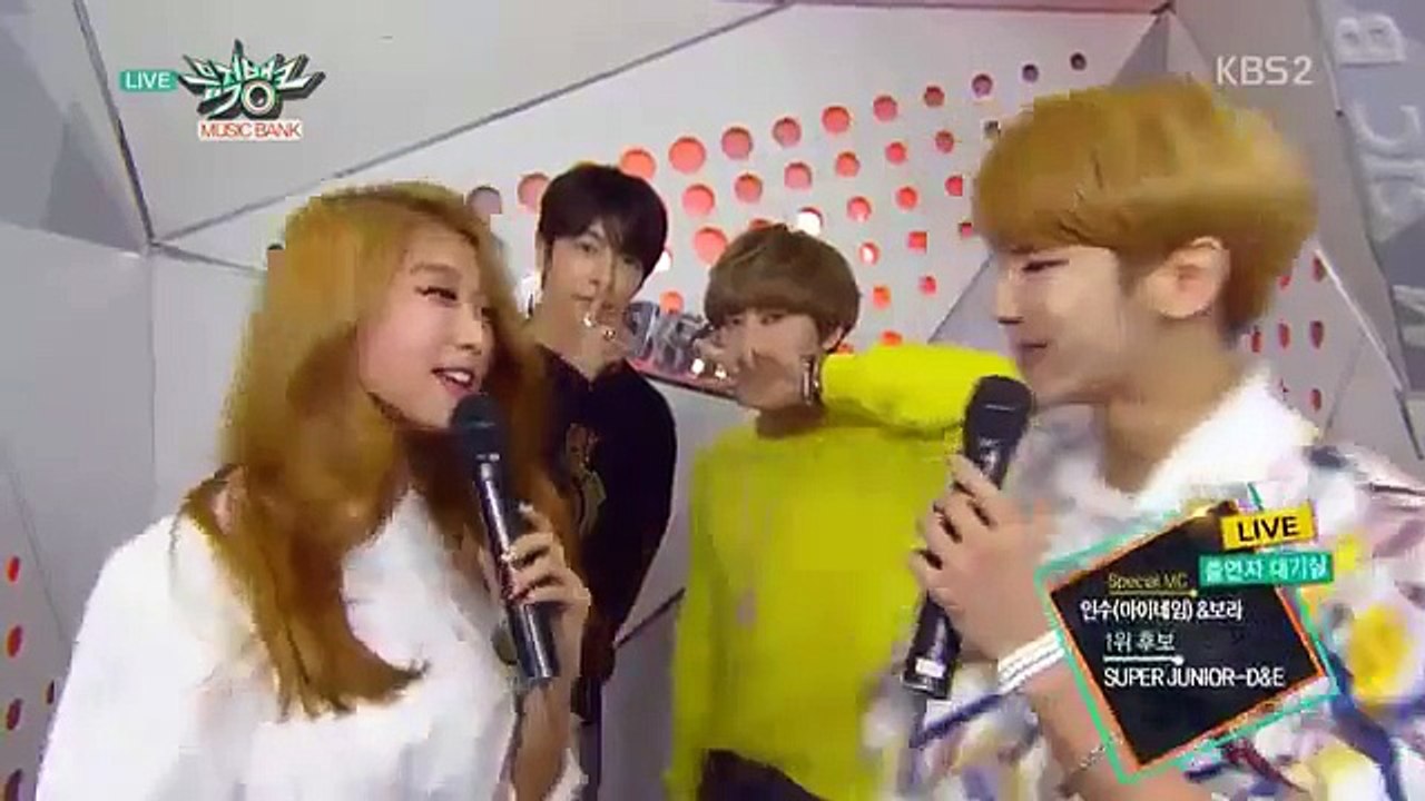 150320 Music Bank Super Junior D&E 1위 1st Win